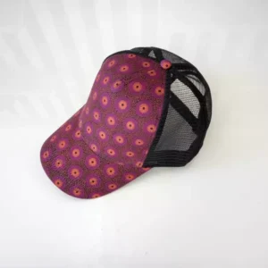 CASQUETTE FILET MANDELA VIOLET - Nanawax