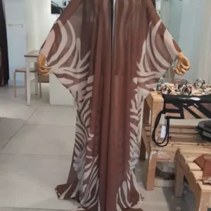 Paréo Assa Tiger Brown - Nanawax