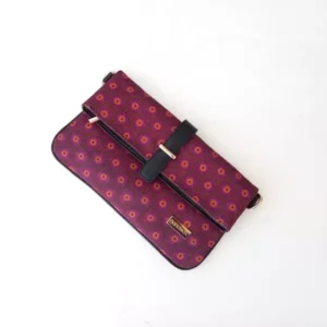 Pochette griffée Mandela violet - Nanawax