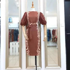 ROBE AYA TIGER BROWN - Nanawax