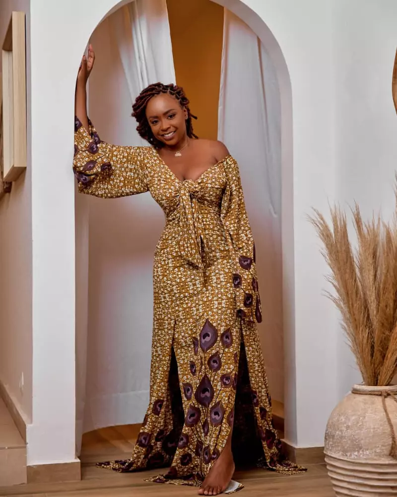 ROBE EDWINA PLUME D'OIE - Nanawax