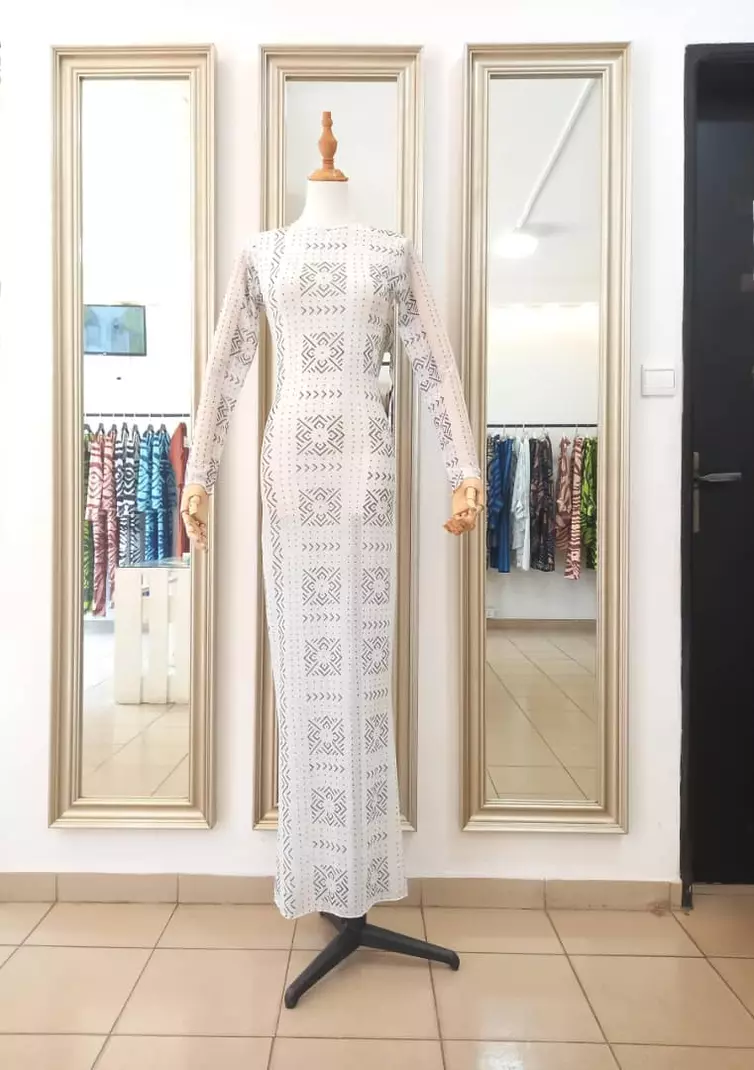 ROBE FILET BOGO BEIGE - Nanawax