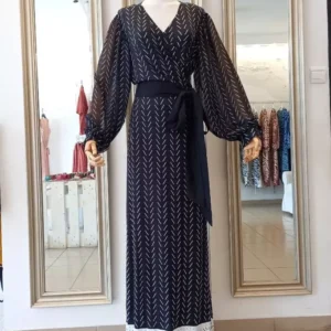 ROBE STRETCH BOGO BLACK - Nanawax