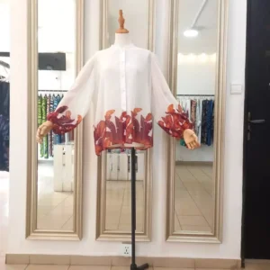 TOP FATIM GARDEN ORANGE - Nanawax